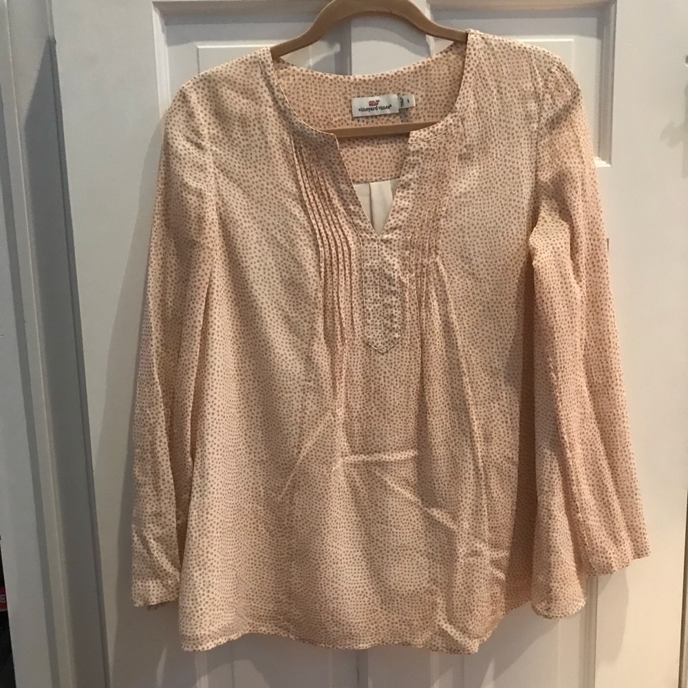 Vineyard vines pintuck top